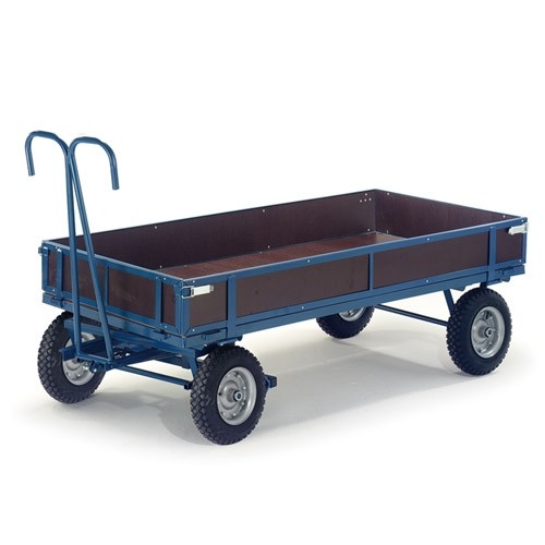 Handpritschenwagen mit Holzbordwänden (hohe Tragkraft)